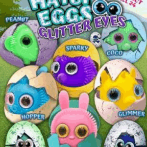 LOT 100 CAPSULES HATCH EGGS 50mm