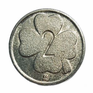 LOT 100 JETONS 2€