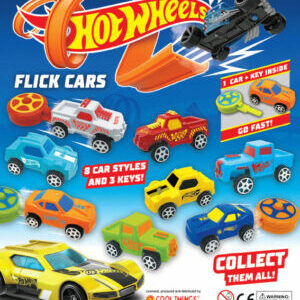 LOT 100 CAPSULES HOT WHEELS 50mm