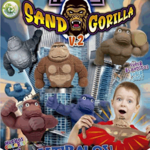 LOT 100 CAPSULES SAND GORILLA 65mm