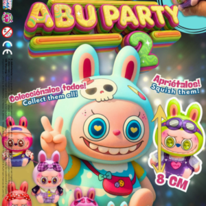 LOT 100 CAPSULES "MEGA ABU PARTY" 68mm