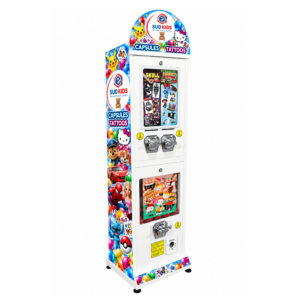 Distributeur French Combo - Capsules & tattoos