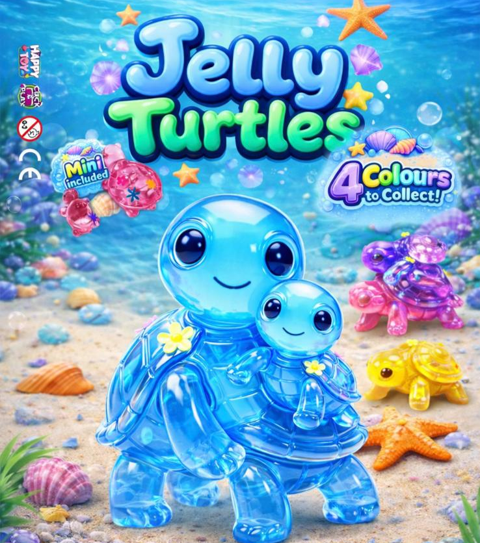 Capsules "JELLY TURTLES" 60mm