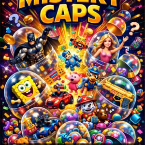Jouets en capsules "Mistery Caps" 60mm