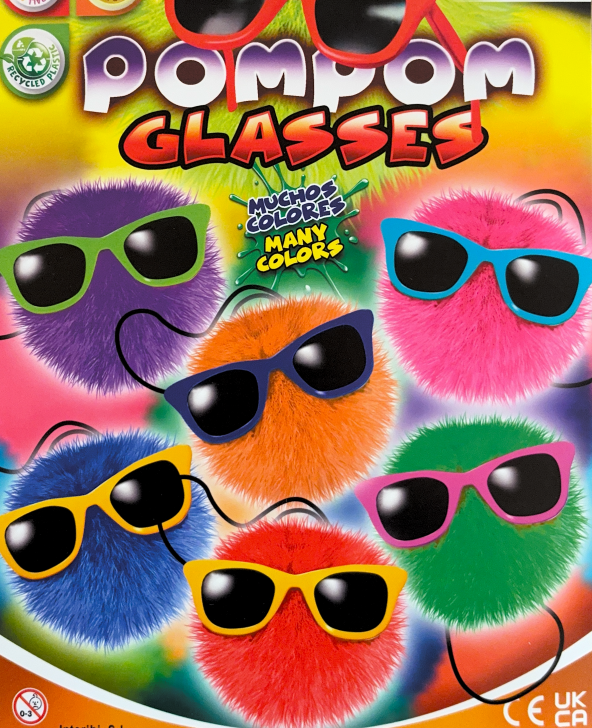 Capsules "POMPOM GLASSES" 60mm