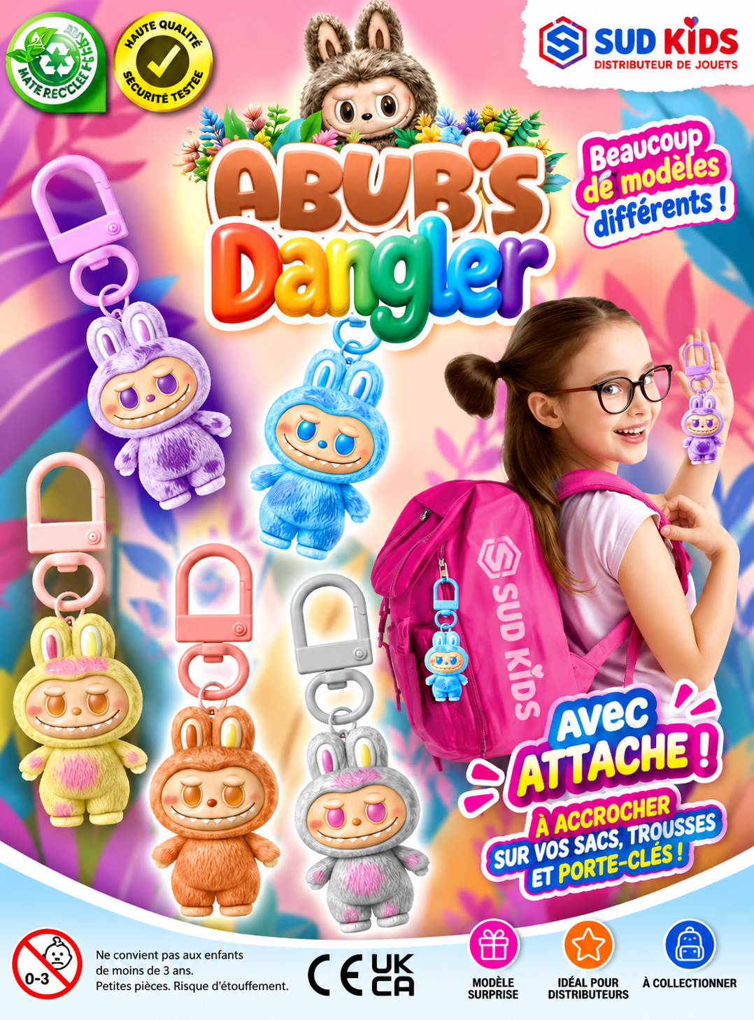 Capsules jouets 50mm - "Abub's Dangler"