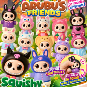 Capsules jouets 65mm - "Abubu's Friends"
