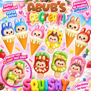 Capsules jouets 65mm - "Abub's IceCream"