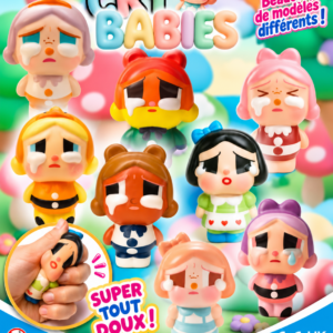 Capsules jouets 65mm - "Squishy Cry Babies"
