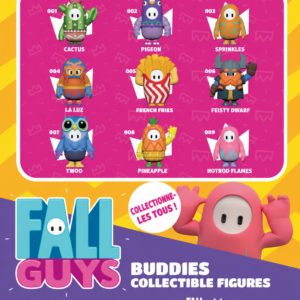 Capsules jouets 65mm  "FALL GUYS"