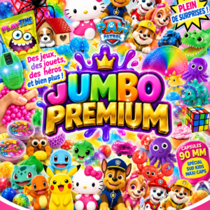 Capsules jouets 90mm - "Jumbo Premium"
