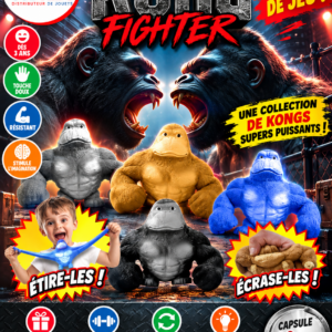 Capsules jouets 68mm - "KONG FIGHTER"