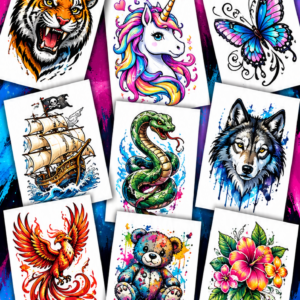 Tatouages Mix "Crazy Tattoos"