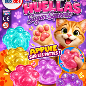 Capsules jouets 60mm - "BLANDI HUELLAS"